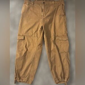 Old Navy Women's Brown Ankle Cargo Pants